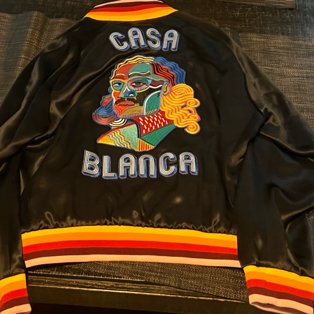 Silk Casablanca jacket